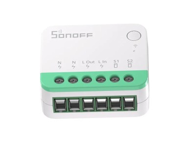 Miniinterruptor inteligente WiFi Sonoff MINIR4M Matter (HomeKit, SmartThings, Home Assistant)