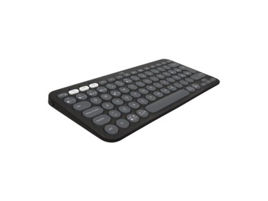 Teclado + mouse logitech pebble 2 combo inalambrico negro