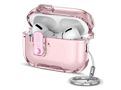 Capa Tech-Protect Bounce Pro para AirPods Pro 3 - Rosa