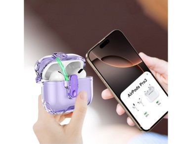 Capa Tech-Protect Bounce Pro para AirPods Pro 3 - laranja