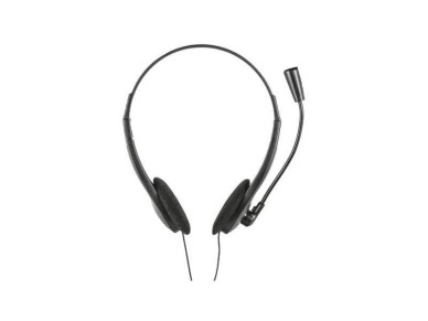Fones de ouvido Trust Primo Chat / com microfone / Conector de 3,5 mm / Preto