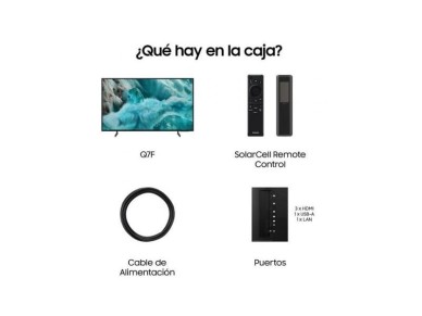 Samsung QLED Q7F TQ55Q7F4AU 55" TV/ Ultra HD 4K/ Smart TV/ Wi-Fi