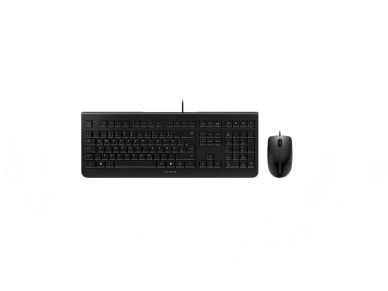 Teclado e mouse Cherry DC 2000 USB pretos