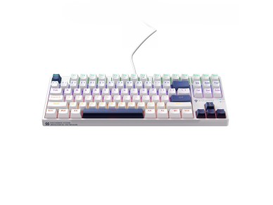 Teclado mec�nico para juegos Machenike K500B-B87 con cable, retroiluminaci�n e interruptor rojo (bla