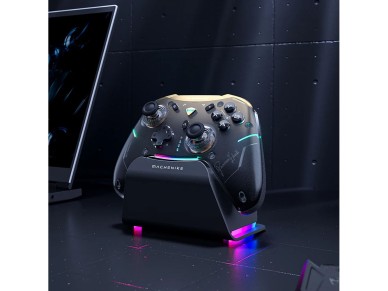 Mando inalámbrico Machenike G5Pro Premium Edition con estación de carga - Negro y dorado Mando inalámbrico Machenike G5Pro Premium Edition con estación de carga - Negro y dorado