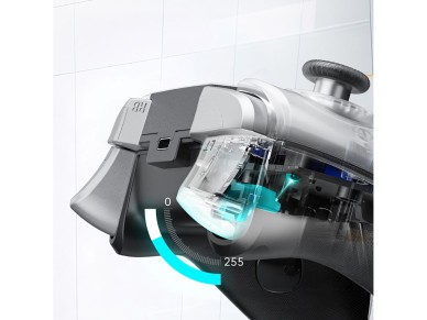 Machenike G5Pro Max Wireless Game Controller with Charging Station - Gray Machenike G5Pro Max Wireless Game Controller with Charging Station - Gray