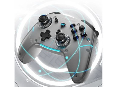 Machenike G5Pro Max Wireless Game Controller with Charging Station - Gray Machenike G5Pro Max Wireless Game Controller with Charging Station - Gray