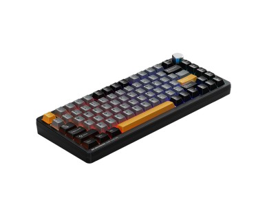 Machenike K600-B82W Wireless Mechanical Backlit Gaming Keyboard GR Silver Switch - Black