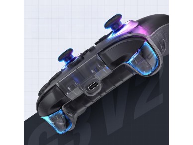 Machenike G3 V2 Wireless Game Controller with Charging Station - Black