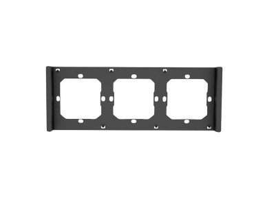 Moldura para interruptor triplo M5 80 SONOFF M5-3C-80-F (grafite/preto) Moldura para interruptor triplo M5 80 SONOFF M5-3C-80-F (grafite/preto)