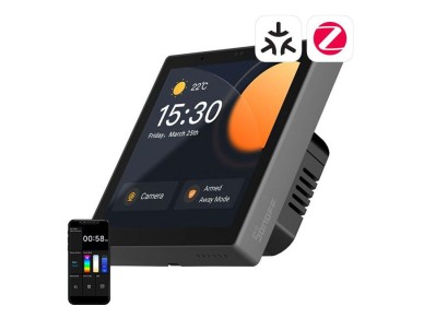 Painel de controle inteligente WiFi/Bluetooth/ZigBee Matter Sonoff NSPanel Pro (preto) Painel de controle inteligente WiFi/Bluetooth/ZigBee Matter Sonoff NSPanel Pro (preto)