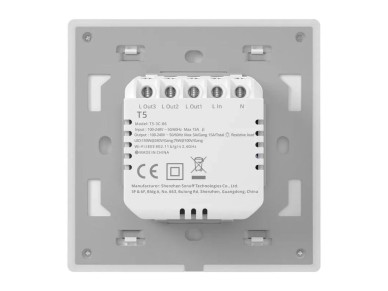 Smart WiFi Touch Wall Switch Sonoff TX T5 4C (4-channel)