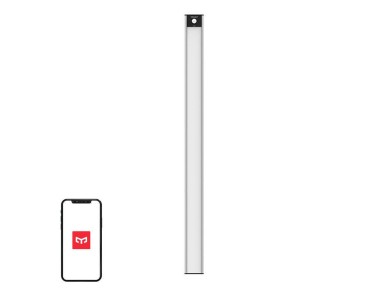L�mpara de armario Yeelight plateada de 60 cm