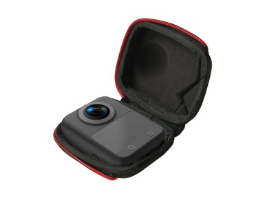 Bolsa protetora Telesin para DJI Osmo 360, com abertura pela parte inferior. Bolsa protetora Telesin para DJI Osmo 360, com abertura pela parte inferior.
