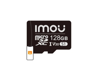 Cart�o de mem�ria IMOU 128GB microSD (UHS-I, SDHC, 10/U3/V30, 95/38)