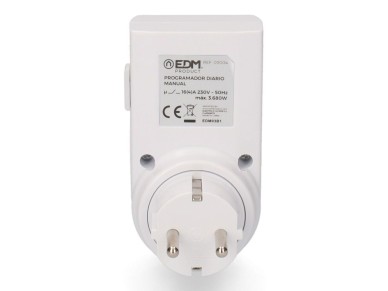 Programador di�rio anal�gico 230v 16a edm
