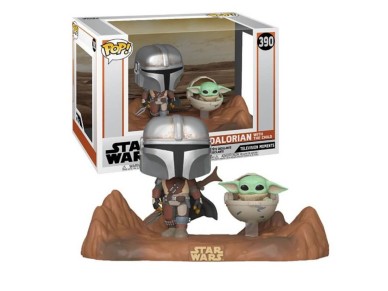 Funko Pop Star Wars The Mandalorian The Mandalorian e Baby Yoda