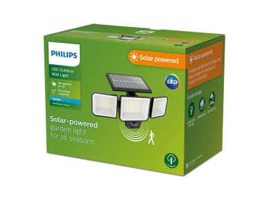 Nysil solar wall light with sensor 8.7 w, 5000 k, 1000 lm
