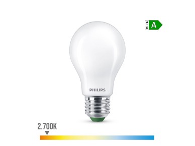 Bombilla ultra efficient led classic e27 4 w 840 im 2700 k �6 x 10,4 cm