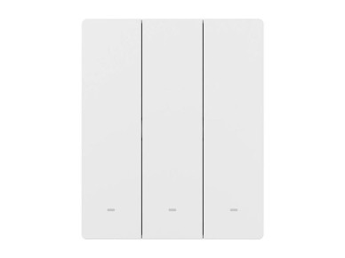 Interruptor de pared inteligente SONOFF M5-3C-80W WiFi Matter (3 canales, para marco)