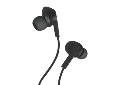 Techancy Wired Headset Black TD8022, Integrated Microphone, 3.5 mm, Compatible with Smartphones and Techancy Wired Headset Black TD8022, Integrated Microphone, 3.5 mm, Compatible with Smartphones and
