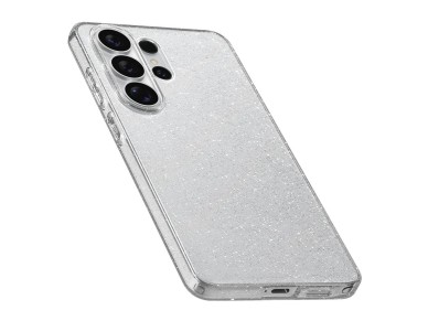 Funda Spigen con purpurina de cristal l�quido para Samsung Galaxy S26 Ultra - Brillantina y transpar