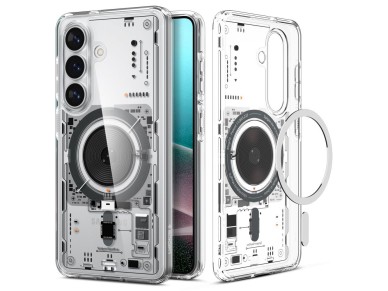 Funda Spigen Ultra Hybrid MagSafe para Samsung Galaxy S26+ Neo One - Transparente