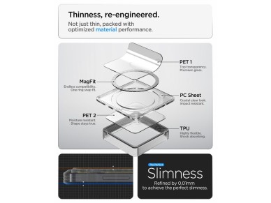 Funda Spigen Ultra Hybrid MagSafe para Samsung Galaxy S26+ Neo One - Transparente