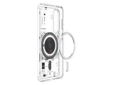 Funda Spigen Ultra Hybrid MagSafe para Samsung Galaxy S26+ Neo One - Transparente