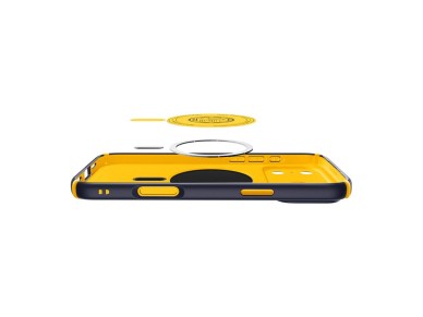 Funda Spigen Nano Pop Hybrid MagSafe para iPhone 17 Pro - azul marino