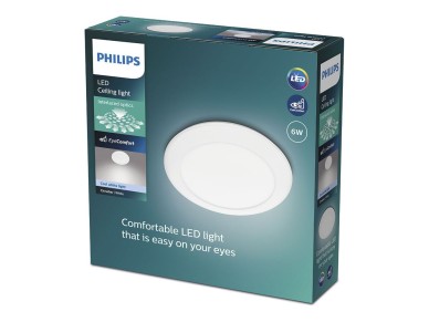 Plafon led circular cinnabar 6 w 4000 k 640 lm �25 x 7 cm