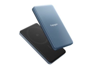 Spigen EA2205MQ Essential MagSafe 5000MAH 22.5W QI2 Power Bank - Navy Blue Spigen EA2205MQ Essential MagSafe 5000MAH 22.5W QI2 Power Bank - Navy Blue