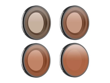 Conjunto de 4 filtros Sunnylife ND8/PL + ND16/PL + ND32/PL + ND64/PL para Osmo Nano