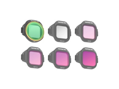 Set of 6 Sunnylife MCUV + CPL + ND8 + ND16 + ND32 + ND64 filters for MINI 5 Pro Set of 6 Sunnylife MCUV + CPL + ND8 + ND16 + ND32 + ND64 filters for MINI 5 Pro