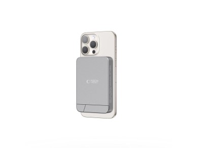 Powerbank Tech-Protect PB14 LifeMag MagSafe 10000 mAh - gris Powerbank Tech-Protect PB14 LifeMag MagSafe 10000 mAh - gris
