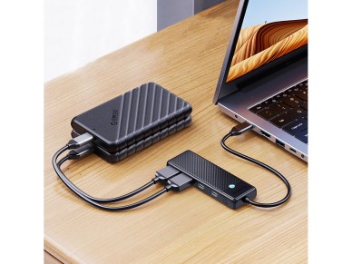 Orico PAPW4A-C3 USB-A Hub Docking Station 4x USB-A 3.0 - Black