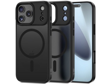 Tech-Protect Matt MagSafe Case for iPhone 17 Pro - Matte Black Tech-Protect Matt MagSafe Case for iPhone 17 Pro - Matte Black