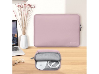 Bolsa para laptop Tech-Protect Neoslim de 15 a 16 polegadas - Rosa Bolsa para laptop Tech-Protect Neoslim de 15 a 16 polegadas - Rosa