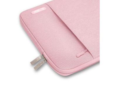 Capa protetora Tech-Protect para laptop de 13 a 14 polegadas - Rosa
