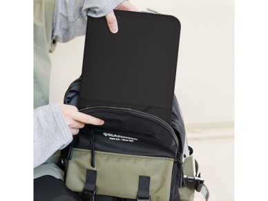 Capa protetora Tech-Protect para laptop de 15 a 16 polegadas - preta