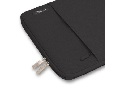 Capa protetora Tech-Protect para laptop de 15 a 16 polegadas - preta