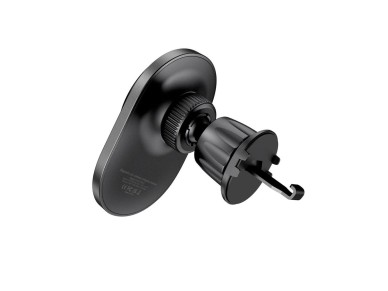 Tech-Protect MM15W-V1 Car Phone Holder with MagSafe 15W Inductive Charger for Air Vent - Black