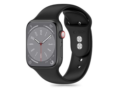 Pulseira de silicone Tech-Protect para Apple Watch 4 / 5 / 6 / 7 / 8 / 9 / SE / Ultra 1 / 2 (42 / 44