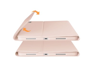 Capa Tech-Protect SC Pen + Teclado com Teclado para iPad 10.9" 2022 - Rosa