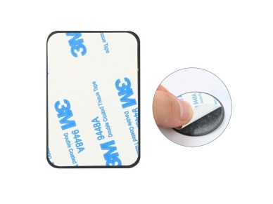 Placas magn�ticas Tech-Protect MetalPlate para suportes de carro - pretas (4 unidades)