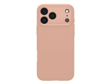 Funda Spigen Liquid Air para iPhone 17 Pro Max - Rosa Titanio