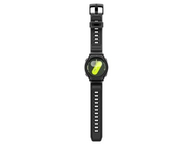 Correa Spigen Rugged Armor Pro para Samsung Galaxy Watch 8 de 44 mm - Negro mate