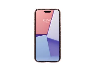 Funda Spigen Liquid Crystal Glitter para iPhone 15 Pro Max - Rosa/Transparente Funda Spigen Liquid Crystal Glitter para iPhone 15 Pro Max - Rosa/Transparente