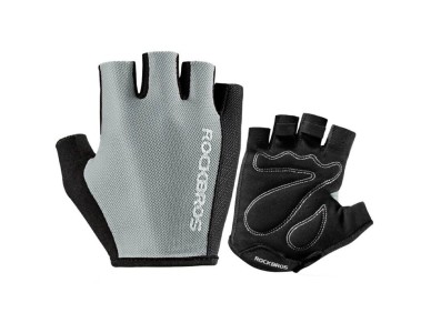 Rockbros S099GR cycling gloves, size XL - gray Rockbros S099GR cycling gloves, size XL - gray