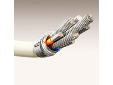 Joyroom S-A53 3A USB-A - USB-C Cable with Fluorescent Tip 2m - Beige